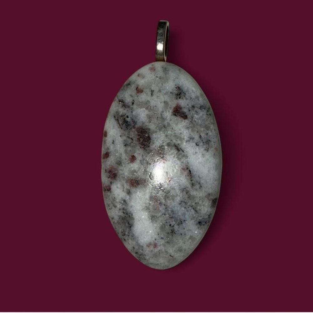 Ruby In Quartz Matrix Natural Gemstone Pendant | … - image 2
